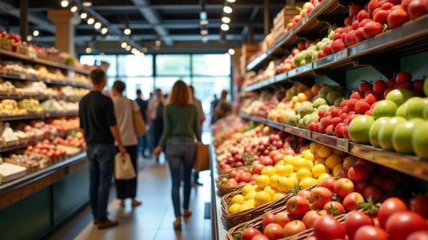 Savvy shoppers discover affordable food in French supermarkets