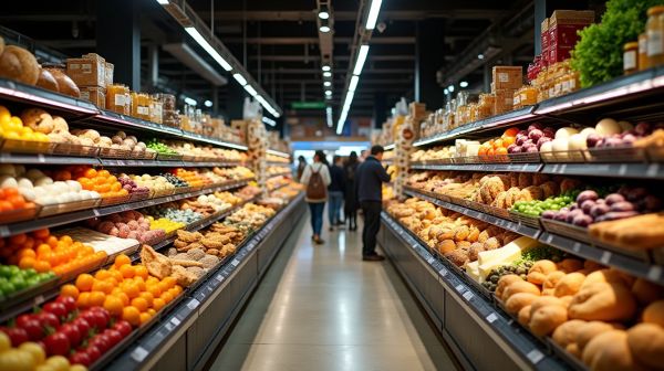 Savvy shoppers discover affordable food in French supermarkets